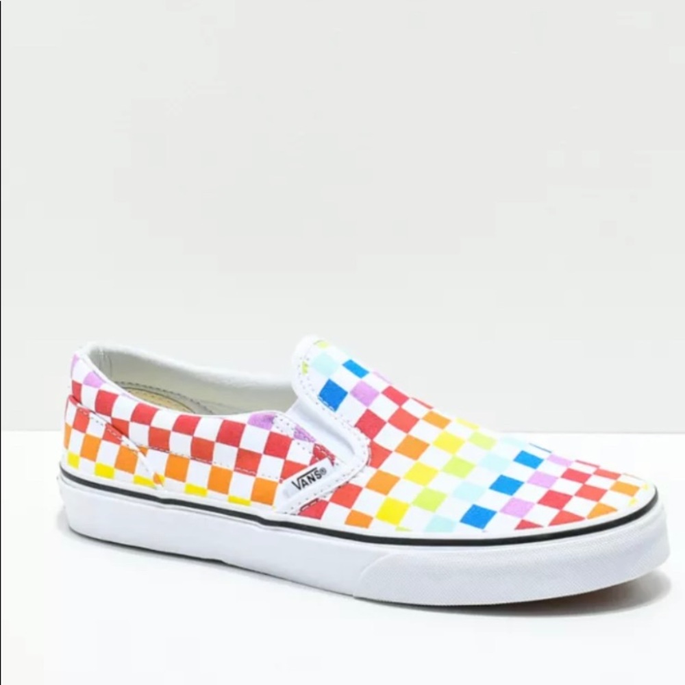 Checkered vans